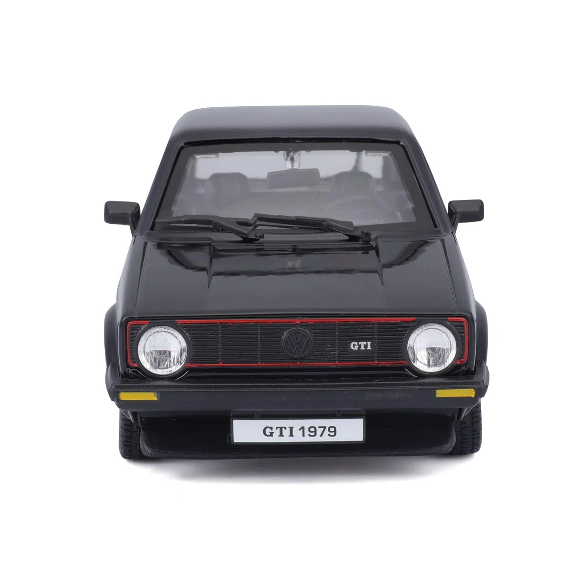 Volkswagen Golf Mk1 GTI (1979) en color negro y escala 1:24 (18-21089BK)