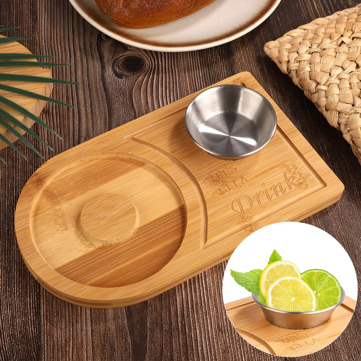 NQEUEPN Juego Escarbador Sal Margaritas, Juego Escarbador Sal Margaritas con Cuenco Acero Inoxidable Juego Escarbador Sal Cócteles Juego Escarbador Sal Azúcar Margaritas Barra Casa
