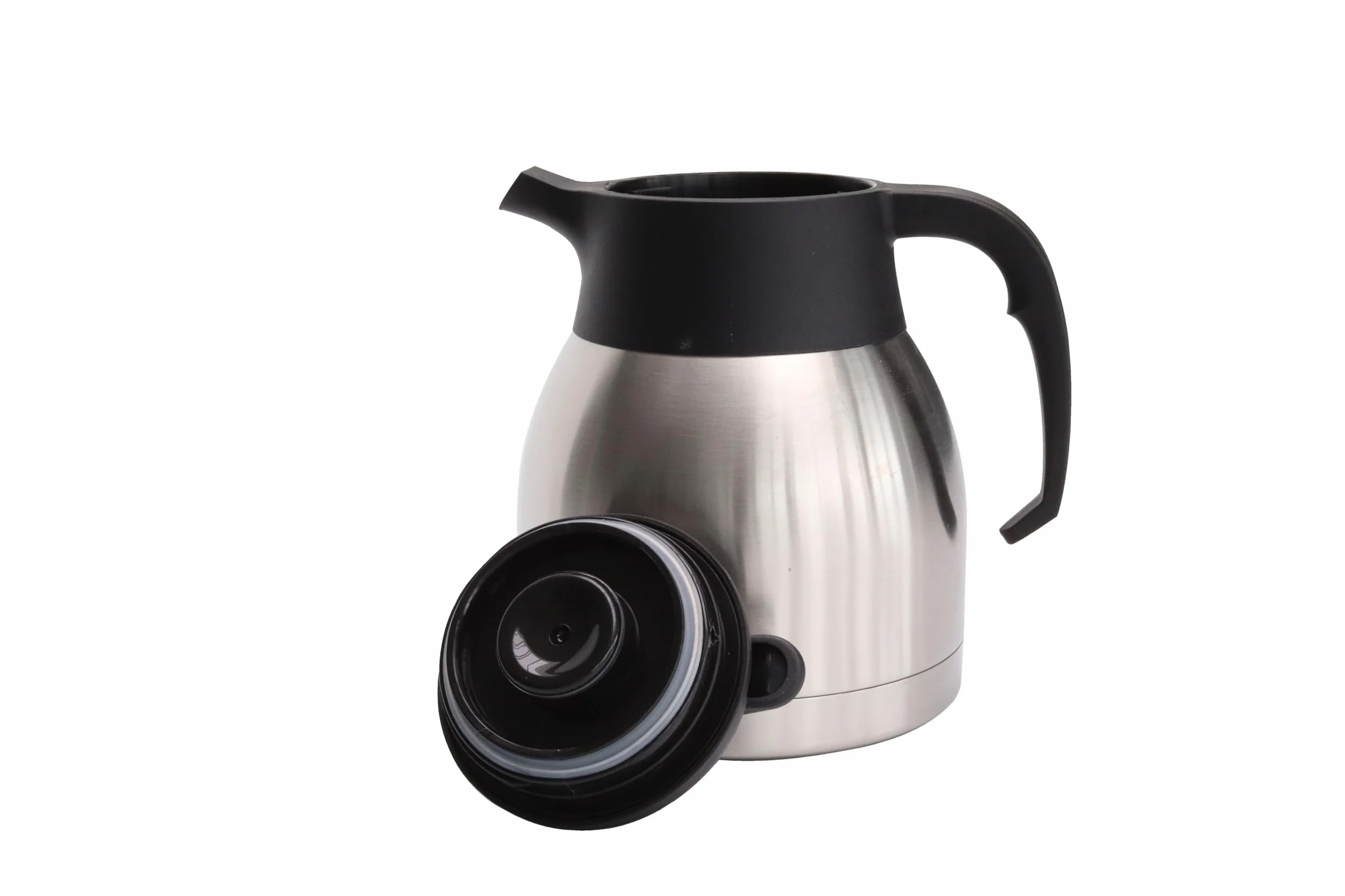 APS – Jarra térmica ( – Classic de acero inoxidable y polipropileno, diámetro de 14 cm, altura: 19 cm, 1 L)