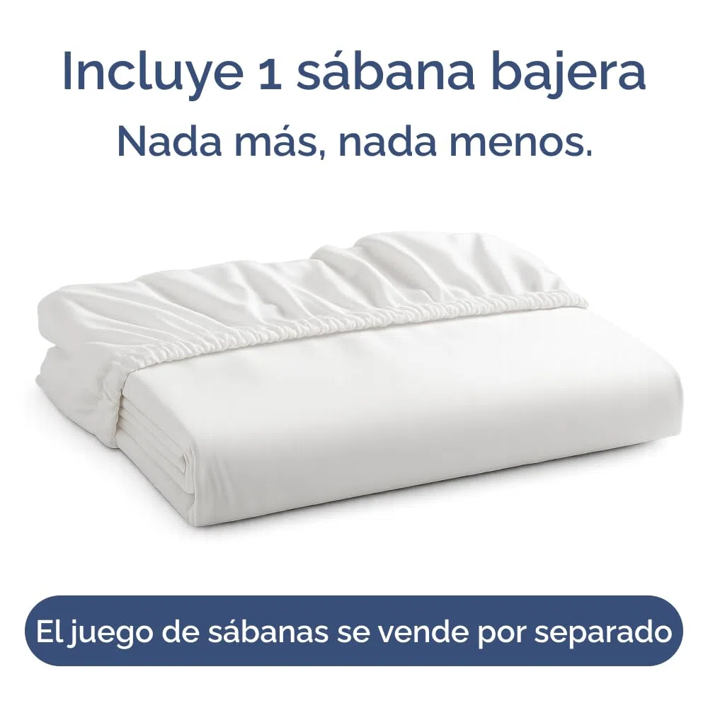 Sábana Bajera Ajustable 180x200 cm - Alto Especial 40 cm Colchón Alto - Sábanas Bajeras Microfibra Suave Transpirable y Antiarrugas - Bajera Cama con Goma Elástica - Oeko-Tex - Bed Sheets - Blanco