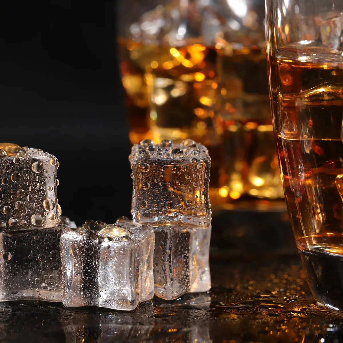 100 Piezas Cubitos Falsos Transparentes de Hielo Gemas Cuadradas de Acrílico Rocas Transparentes Acrílicas Exhibición de Cubitos Falsos de Hielo para Boda Rellenos de Jarrones