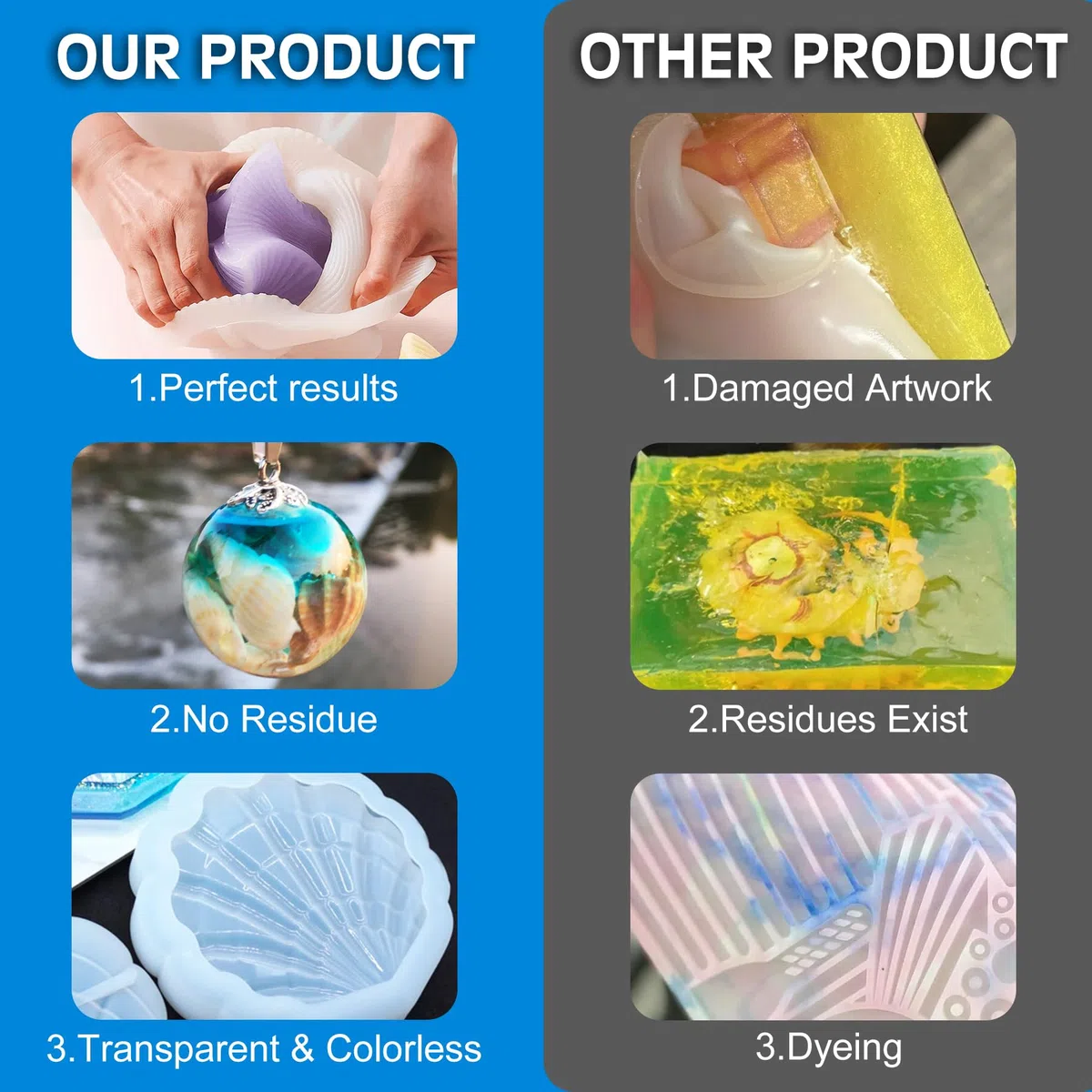 DecorRom Spray separador de moldes de silicona, 200 ml, antimoho, secado rápido, inodoro, adecuado para desmoldar velas, yeso, jabón y resina epoxi de plástico, yeso y moldes de metal