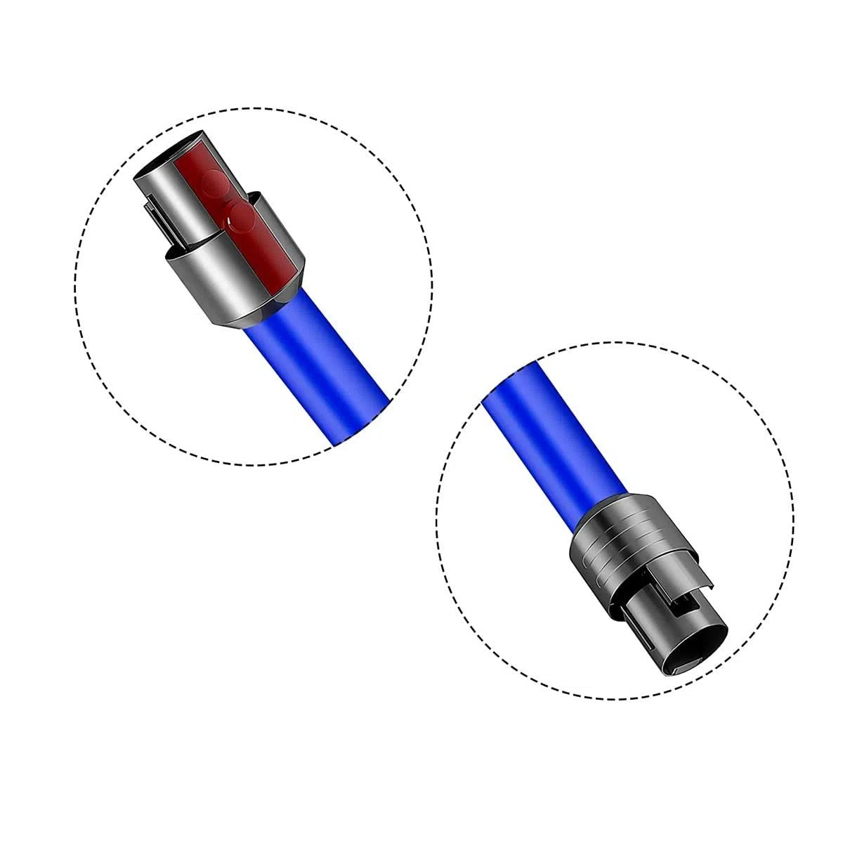Recamania Tubo de Extensión de 73 cm para Aspiradora – Compatible con Dyson V7 V8 V10 V11 V15