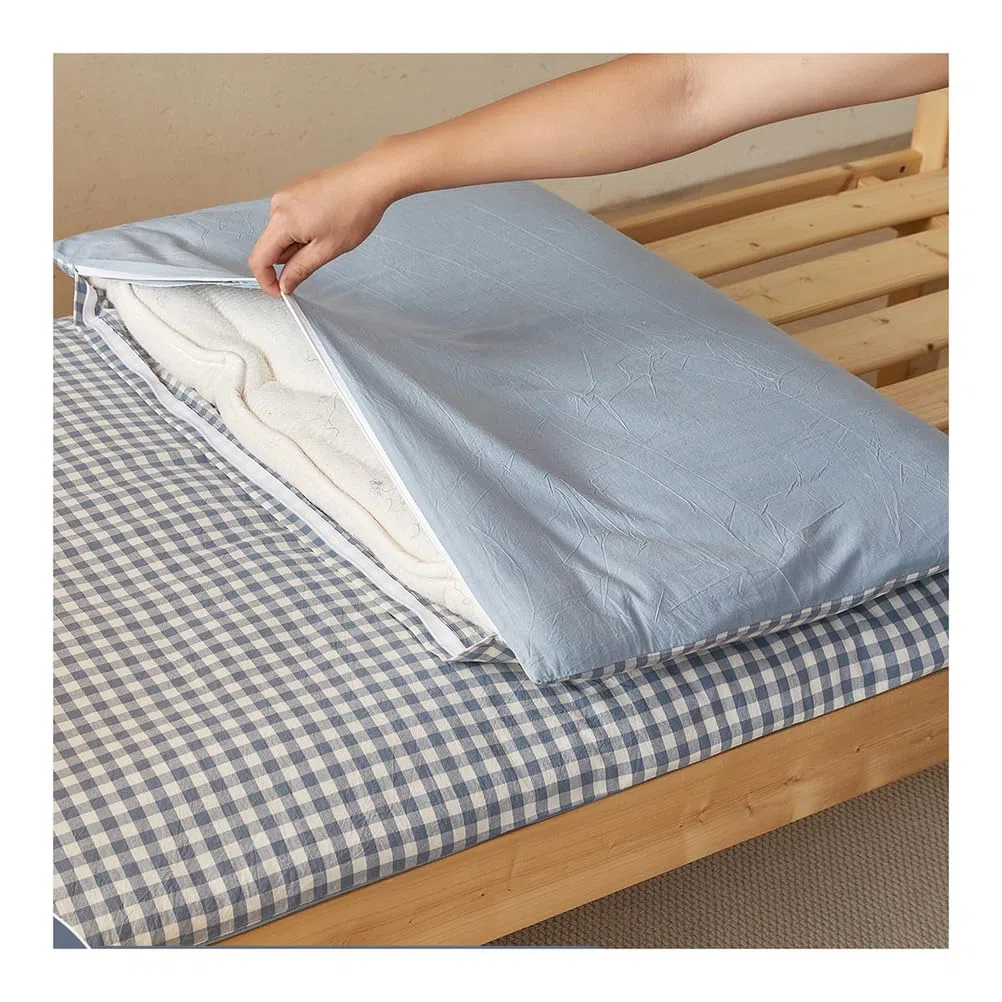 Impreso Funda de Colchón para Japonés Colchón Futón con Cremallera, Multifuncional Protector de Colchón, Tamaño Completo Tatami Cubierta de Polvo Lavable, Sin Colchon,A,90x190cm/35x75in