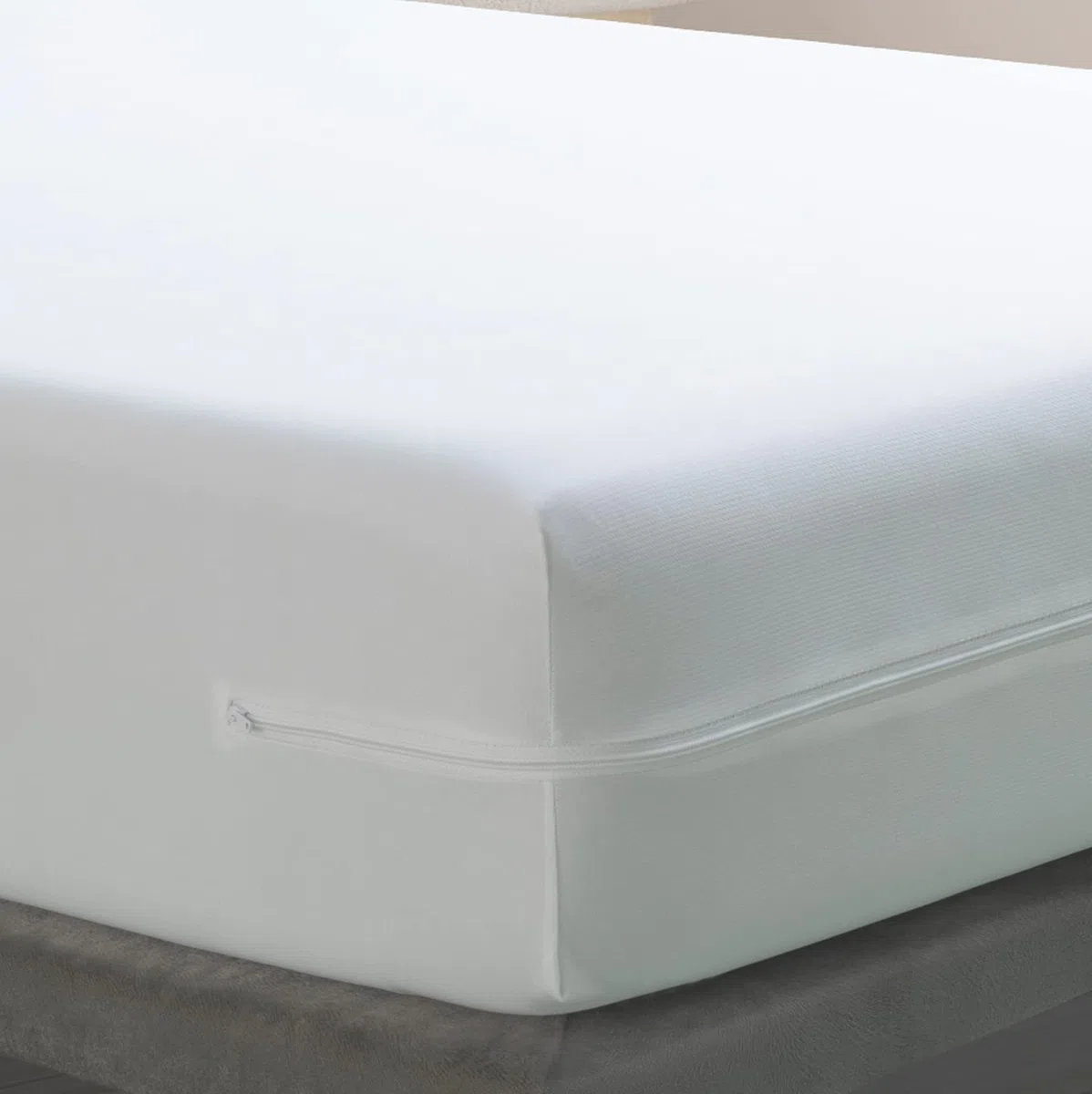 SAVEL - Funda de colchón Impermeable y Transpirable 60x120 cm para Cuna con Tratamiento antiácaros | Protector con Cremallera | Cubre colchón Oeko-Tex
