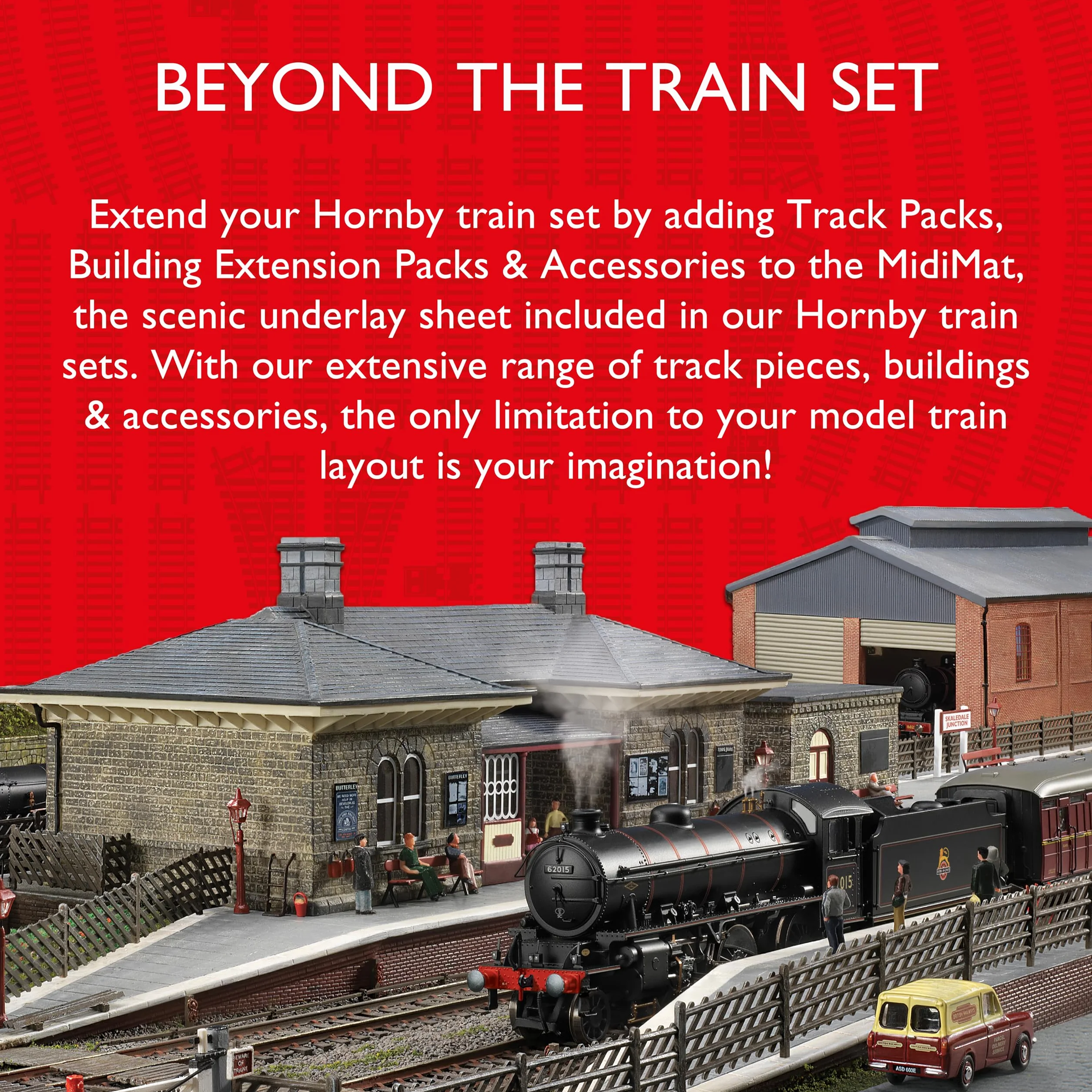 Hornby, Vía con alimentación
