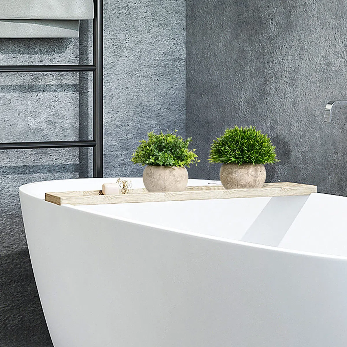 GoMaihe Plantas Artificiales Plásticas de Maceta, 3Piezas, Planta Artificial Decorativa, Adecuado para El Hogar Oficina Decoración Jardín Baño Cocina Balcón Planta Falsa Decorativas