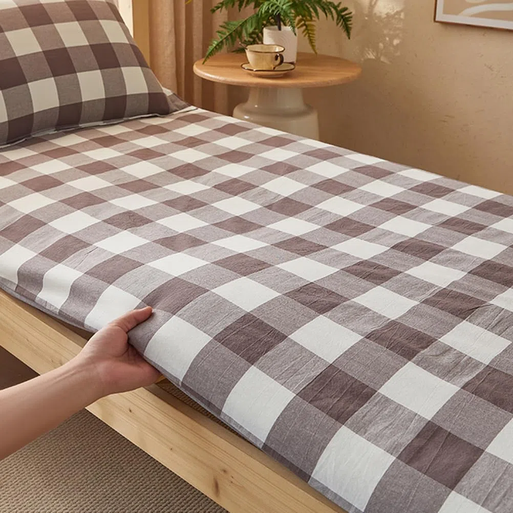 Impreso Funda de Colchón para Japonés Colchón Futón con Cremallera, Multifuncional Protector de Colchón, Tamaño Completo Tatami Cubierta de Polvo Lavable, Sin Colchon,A,90x190cm/35x75in