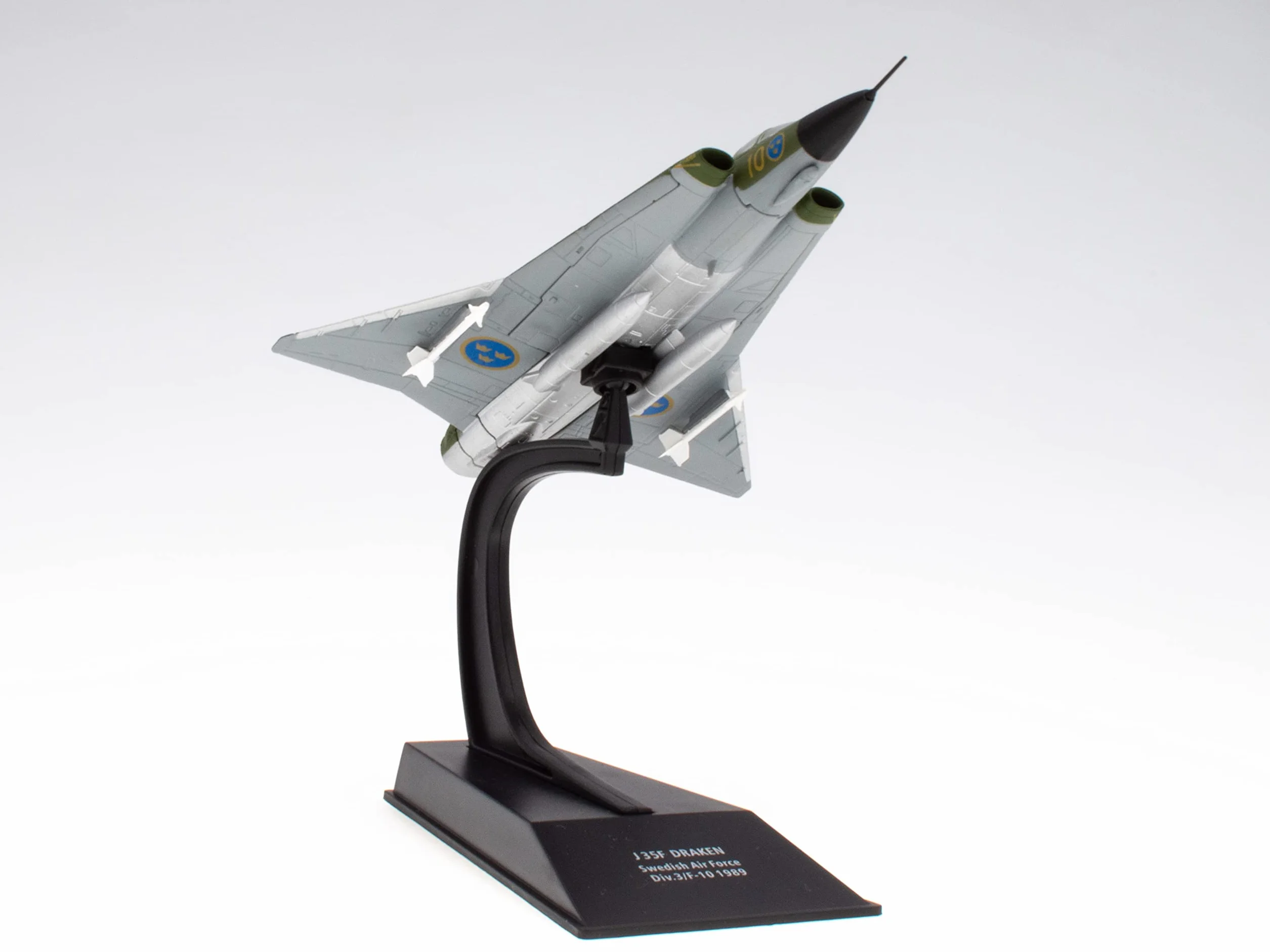 OPO 10 - Avión Militar de Combate 1/100 Compatible con J 35F DRAKEN Swedish Air Force 1989 - CP34