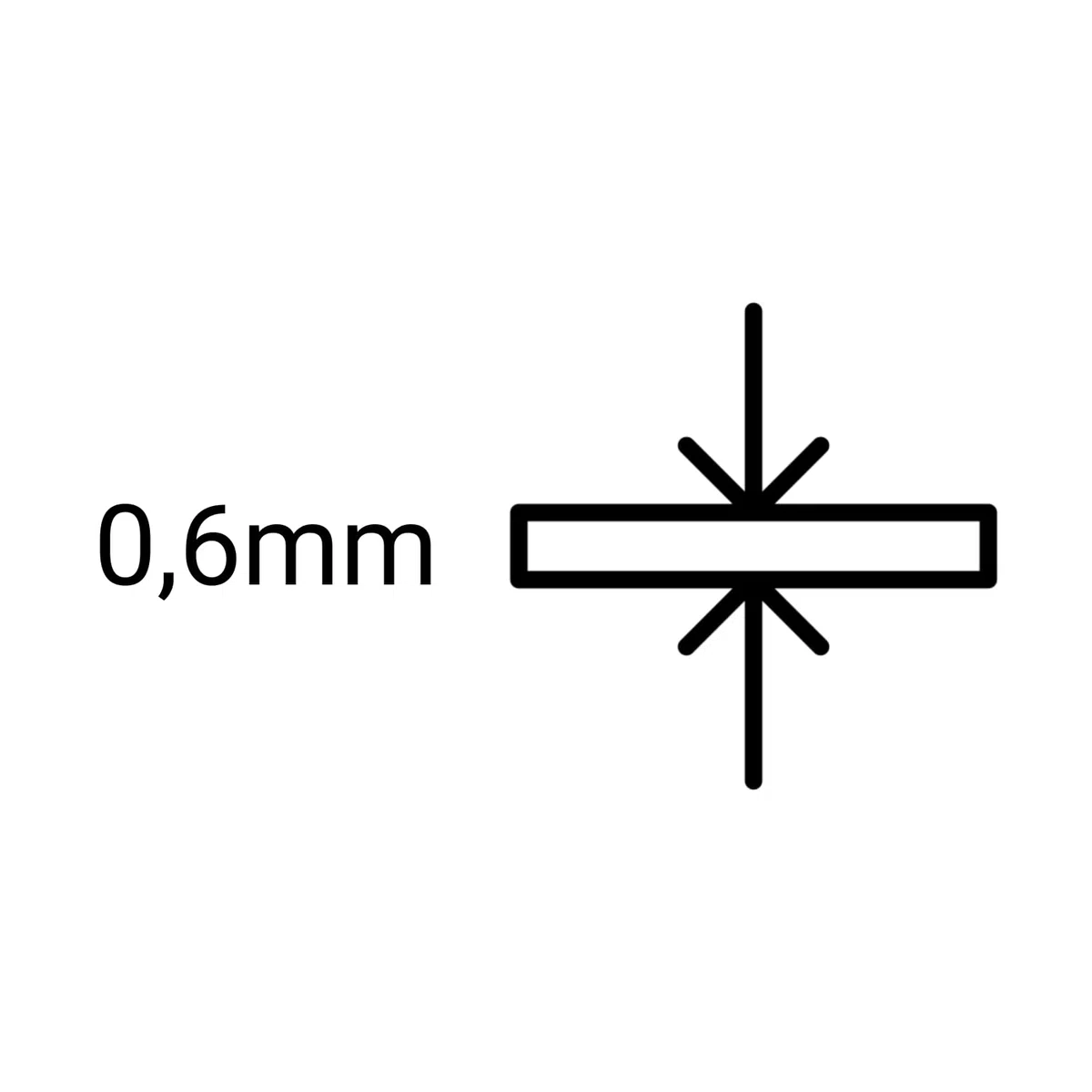 25 Cartulinas blancas A4 de 520gr/m2 (0,6mm grosor) | Cartulina rígida extra gruesa 21x29,7cm | Pack de 25 hojas | Cartulina satinada para recortar, pintar y dibujar