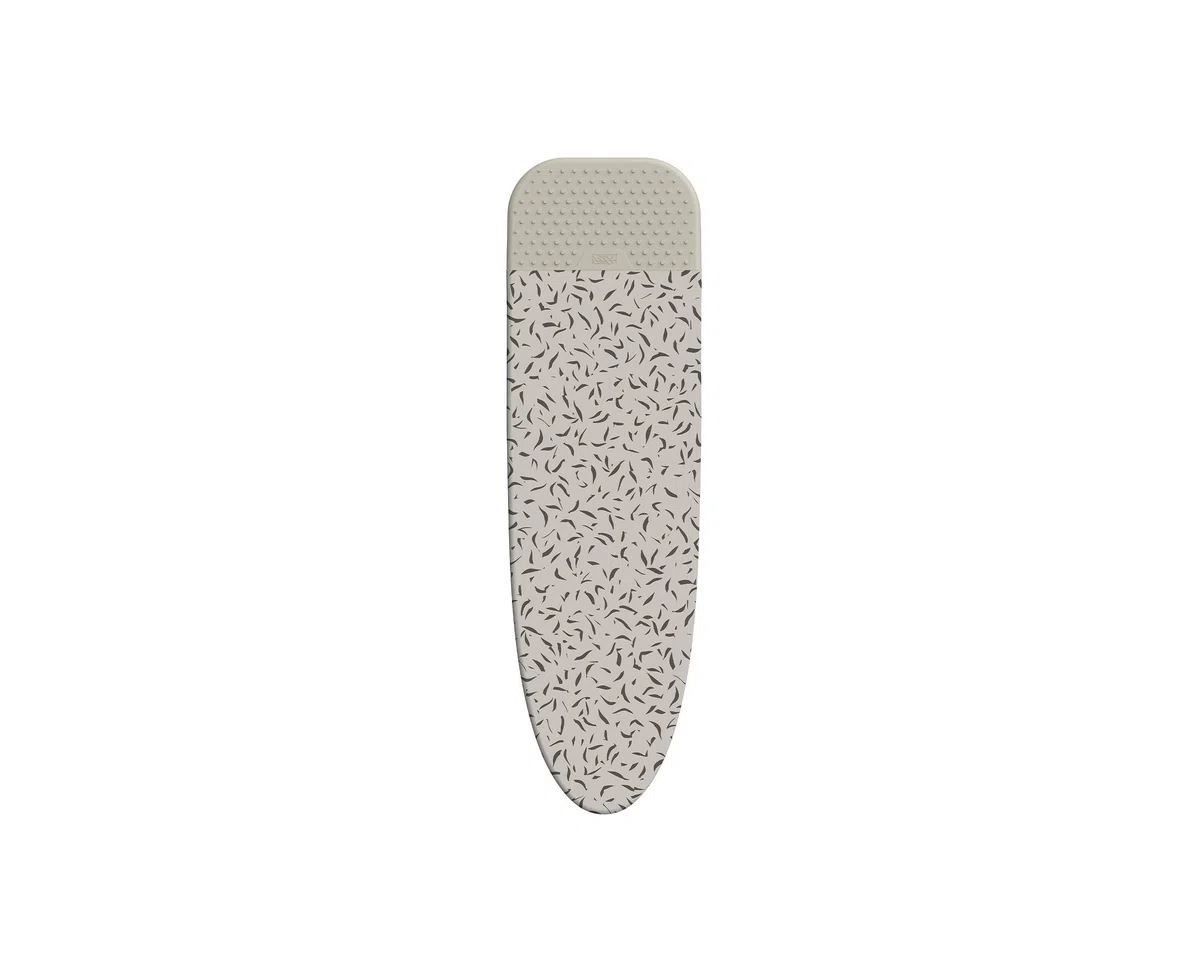 Joseph Joseph Funda de Tabla de Planchar, 130 x 38 cm, 100% Algodón, Reposaplanchas en Silicona Resistente al Calor, para Uso con Glide, Beige/Negro