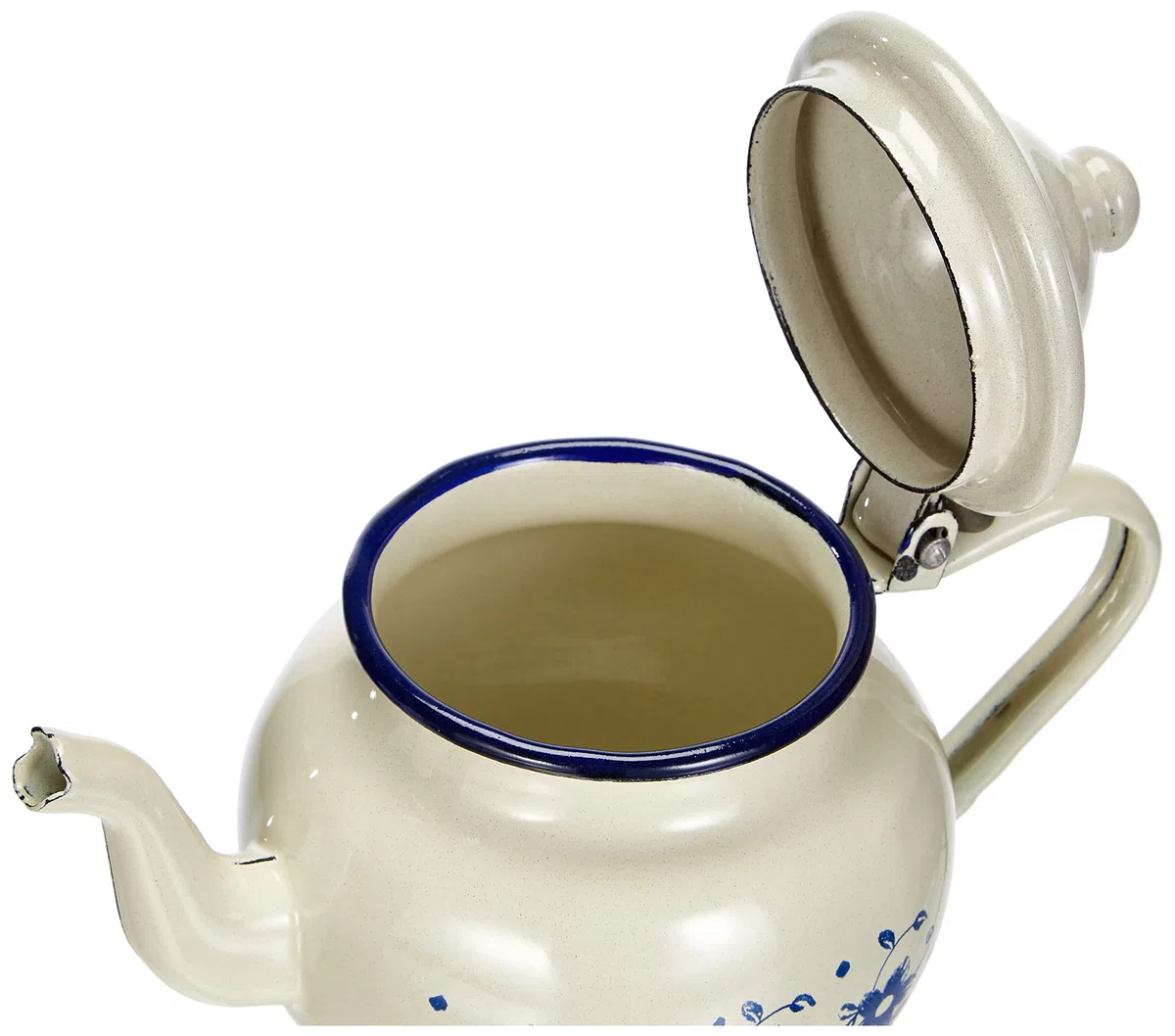 Ibili 918807 - Tetera de acero esmaltado vitrificado Sena 0,7 l