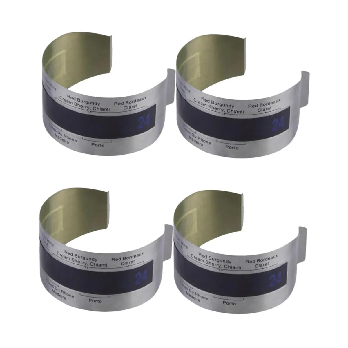 COLLBATH 4 Piezas temperatura del vino pulsera termómetro termometro digital para alimentos termometro vino accesorios para vino termómetro digital termómetro doméstico termómetro liquido