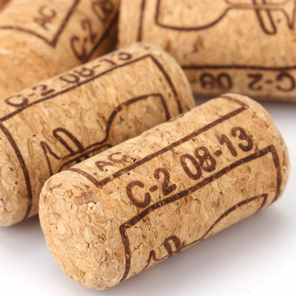 Lawei 100 Unidades de Corchos de Vino Tapones de Botella Natural Corcho para Manualidades decoración - 2,2 x 4,4 cm