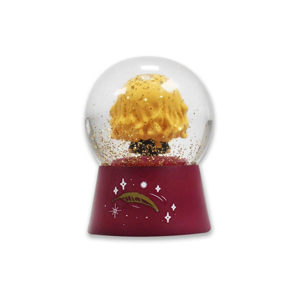 Bola de Nieve Harry Potter Kawaii Hermione - Bolsa de Cristal 6cm con luz led - Decoración Harry Potter - Licencia Oficial