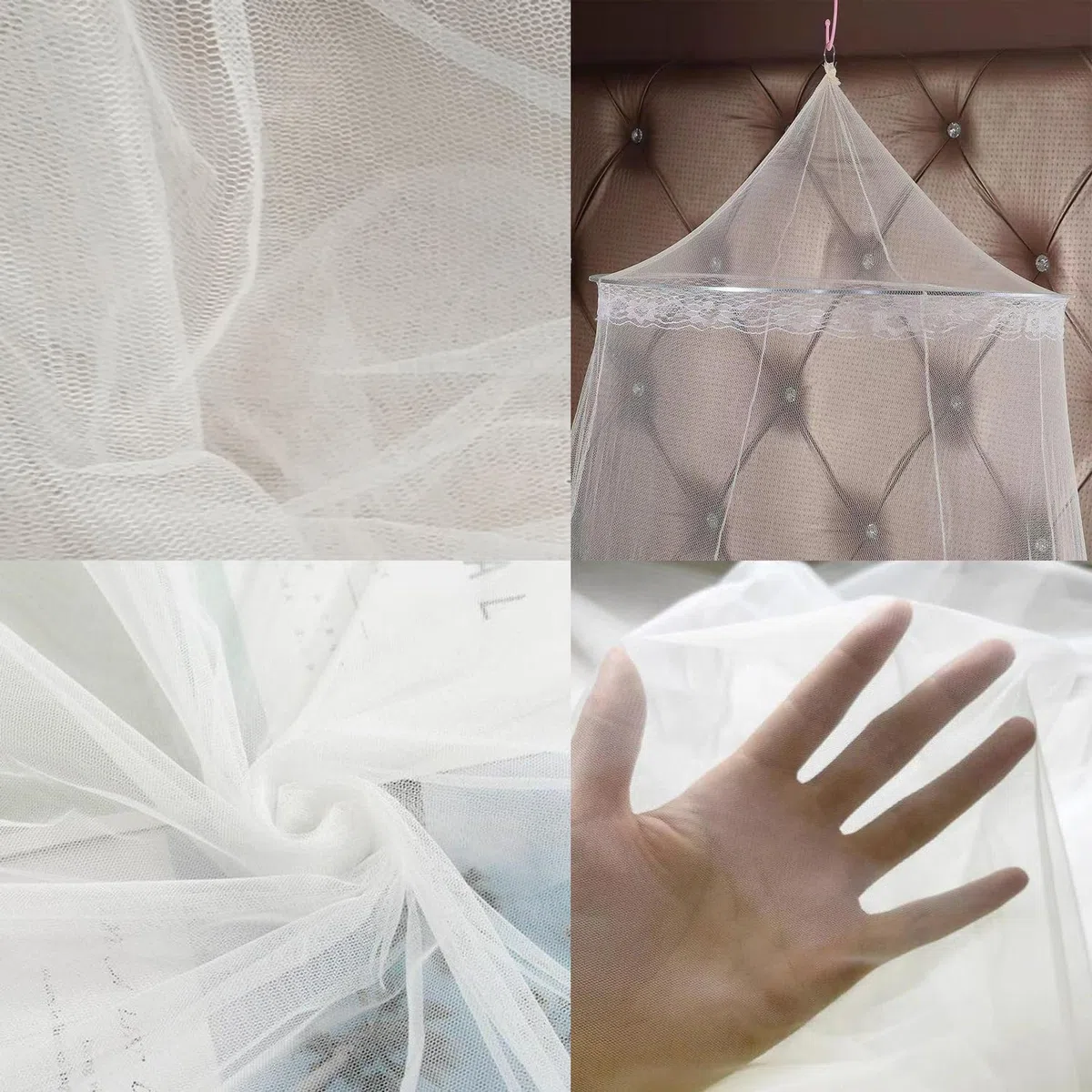 White Dome Malla Mosquitera, Mosquito Net Apertura Blanca, Mosquitero Grande Universal, Mosquiteras para Camas, Cama Portátil Mosquitose, Mosquitera Cama Matrimonio y Individual