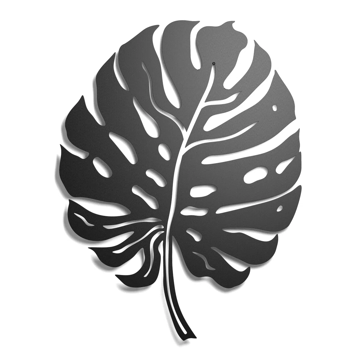 Decoración de pared hojas tropicales 100% metal (Monstera)