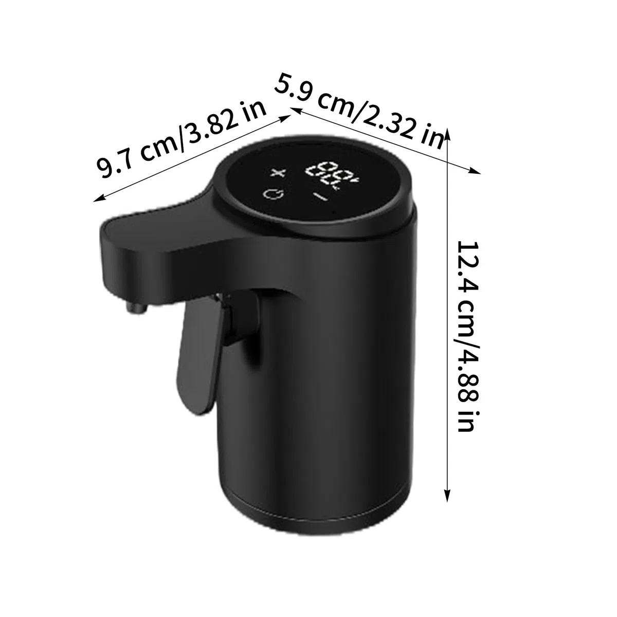 Vertedor Aireador De Vino Eléctrico | Dispensador De Vino Eléctrico | Cuatro Modos Preestablecidos, Diseño De Pantalla LED Táctil, Adecuado Para Reuniones Familiares, Cenas, Viajes Y Otros, Regalo