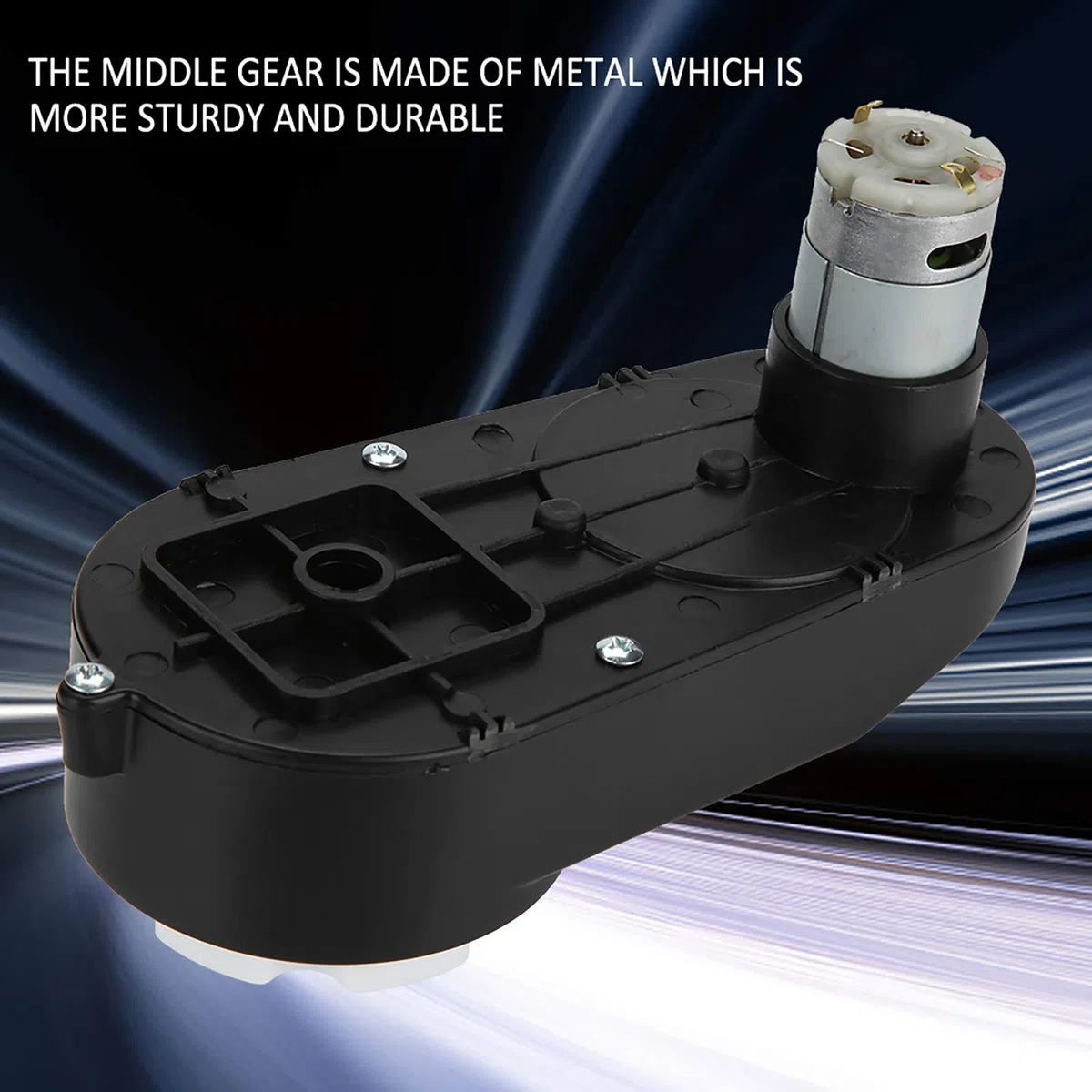 Caja de Cambios de Motor Eléctrico RS 390 6V/12V 12000-20000RPM para Coche de Juguete para Niños Caja de Cambios de Ruedas Eléctricas para Coche Eléctrico para Niños(6V 18000rpm)