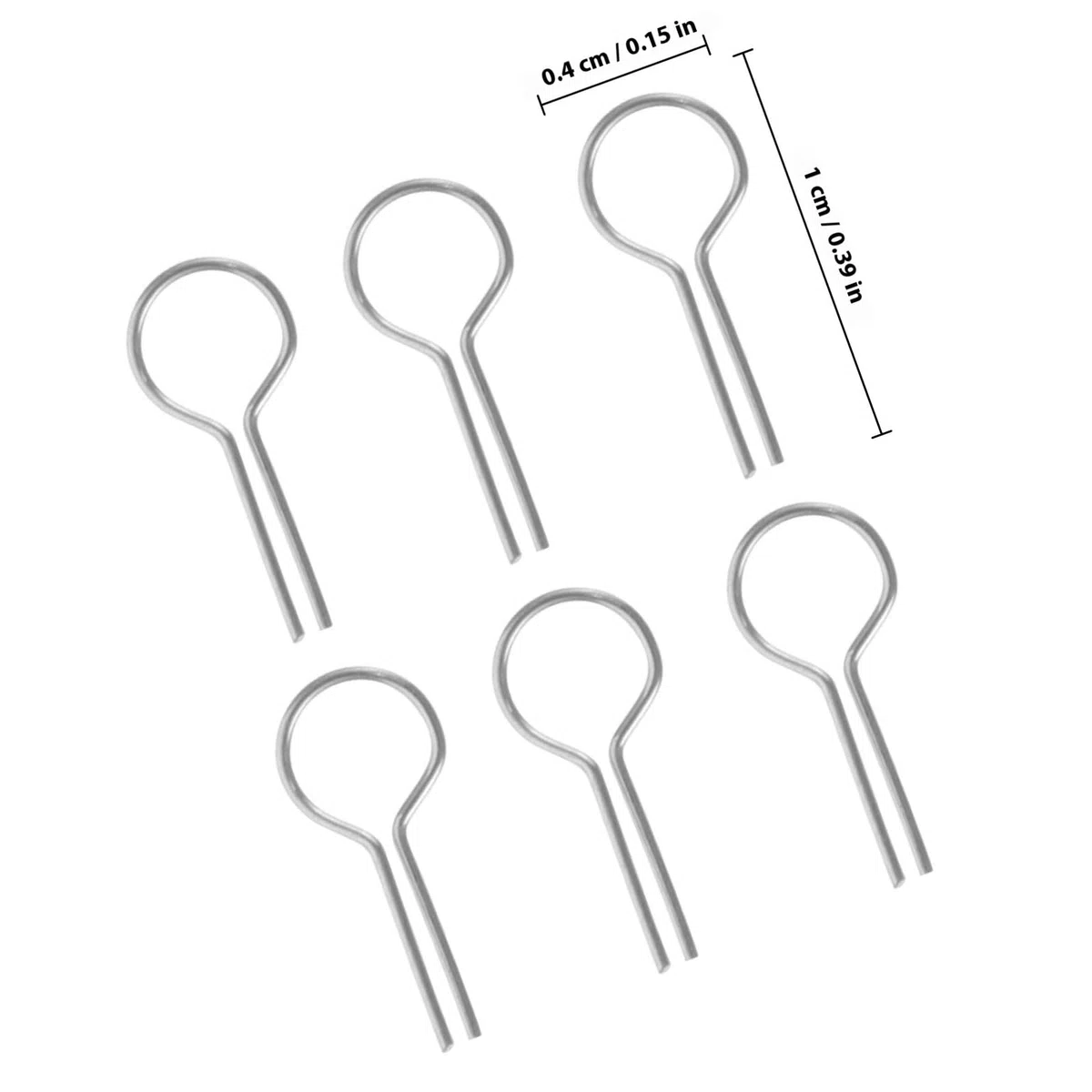 Cabilock 100 Piezas de Agujas para Colgar en Horno de Cerámica, Herramientas Metálicas Ergonómicas para Bricolaje, Diseño R, Uso Profesional en Hornos