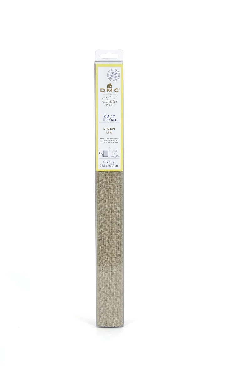 DMC Colores de lino, 11 hilos/cm, 28 unidades, 38,1 x 45,7 cm
