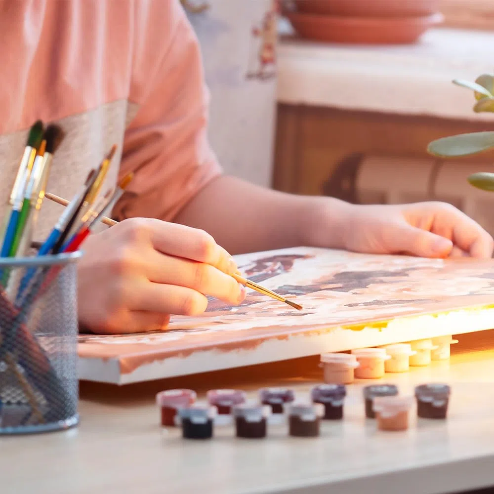 200 Botes de Pintura Vacíos 5ml 25 Tiras Almacenamiento Pintura de Plástico Mini Recipientes de Pintura Vacio con Tapa para Aulas Escuelas Pintura y DIY Manualidades