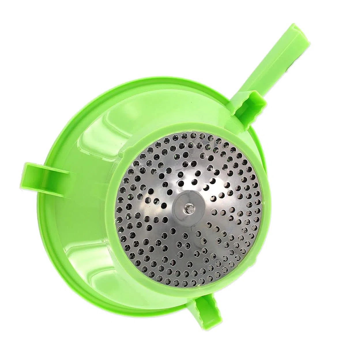 Fackelmann 2764150 Molinillo de Verduras 19 cm, Molino de Verduras, Acero Inoxidable, Plástico, Amarillo, Naranja, Verde, 19 cm