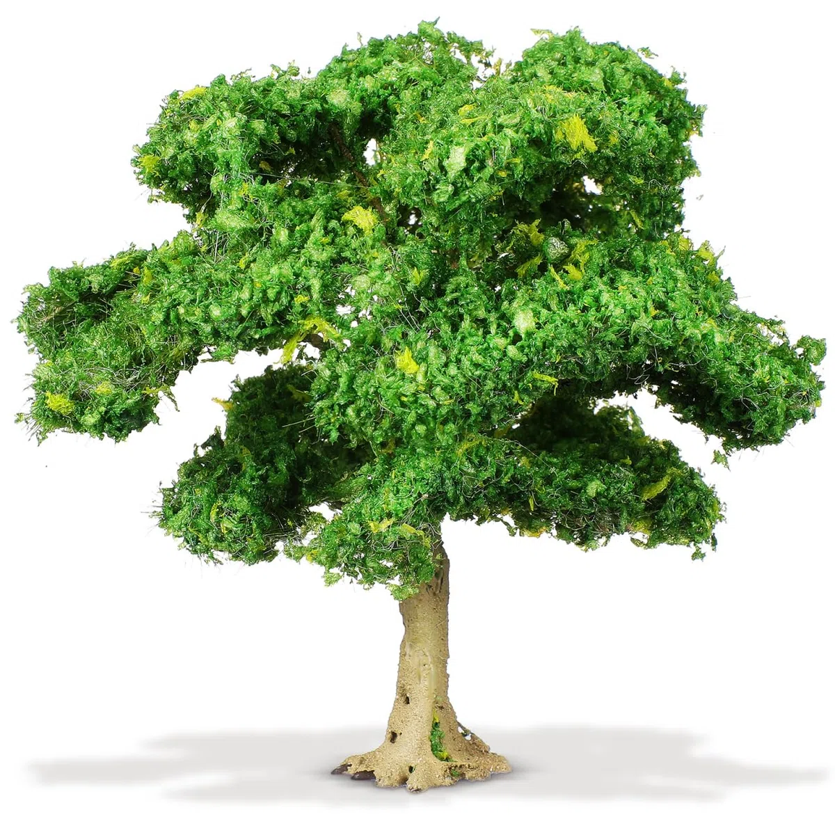 VILLCASE Modelo De Árbol En Miniatura para Paisajes DIY Árboles para Dioramas Y Modelismo Ferroviario Decoración Versátil para Belenes Y Jardines Fácil De Montar 4.72X4.33X3.74In