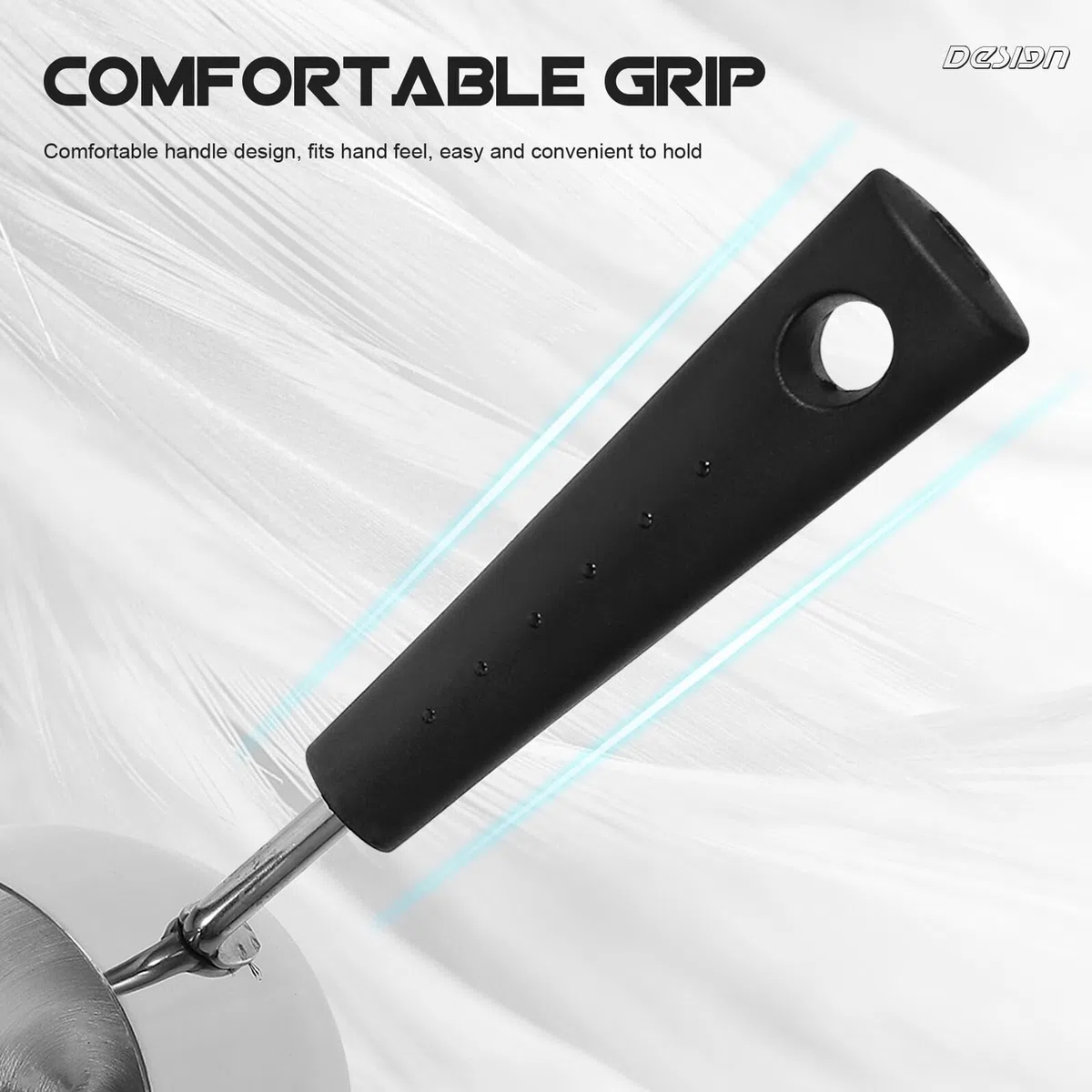 SOIMISS Copa de Acero Inoxidable Calentar Leche Taza Medidora Portátil Mango Ergonómico para Café y Chocolate Fundido Cocinas de Gas y Estufas Portátiles