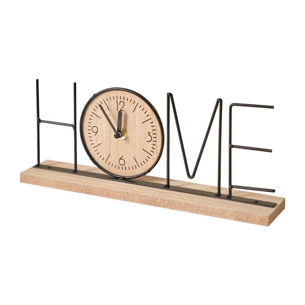 Mueble de TV Piezas de Decoración Hogar Salón Dormitorio Oficina Escritorio Reloj Decoración HOGAR