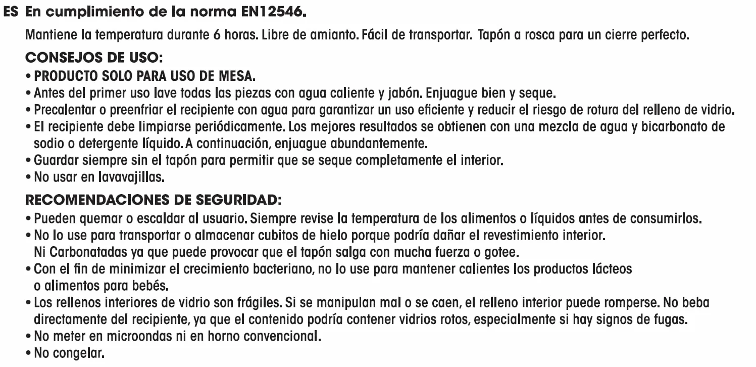 Quid 7520006 Xylon - Isotermo Café con Surtidor Doble Pared Vidrio/ Acero Inoxidable, 1.9 Litros, color Negro