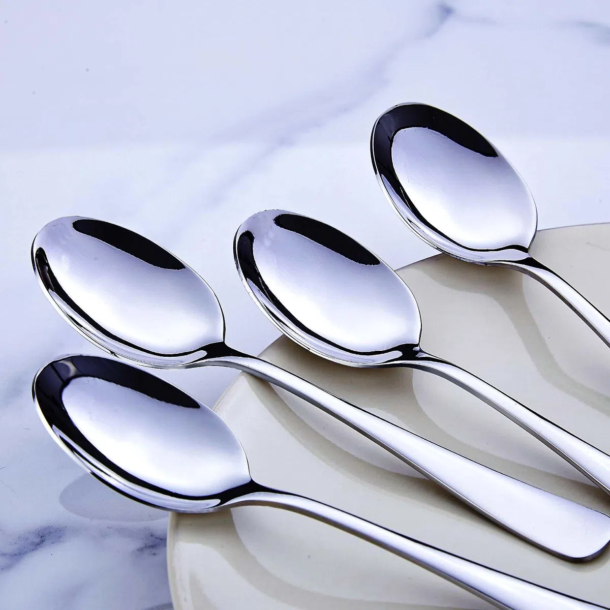 Juego de 36 cucharillas postre PionStar – Acero inoxidable, aptas para lavavajillas – Cucharillas de café, cucharas de postre y más (14 cm / 5,5 pulgadas) – Ideal para hogar, cocina o restaurante