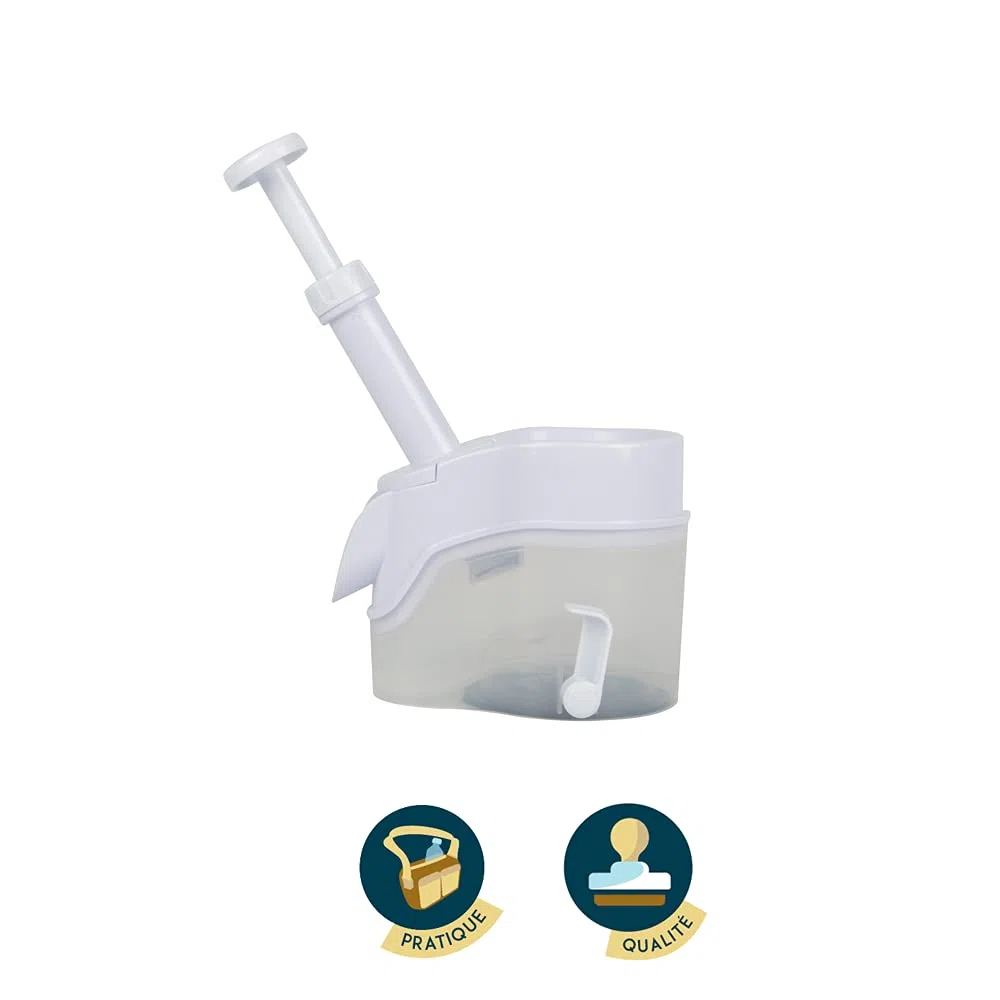 BIRAMBEAU – Utensilios de cocina – Deshuesador de cerezas – Uso rápido – Base ventosa – Separación limpia de plástico