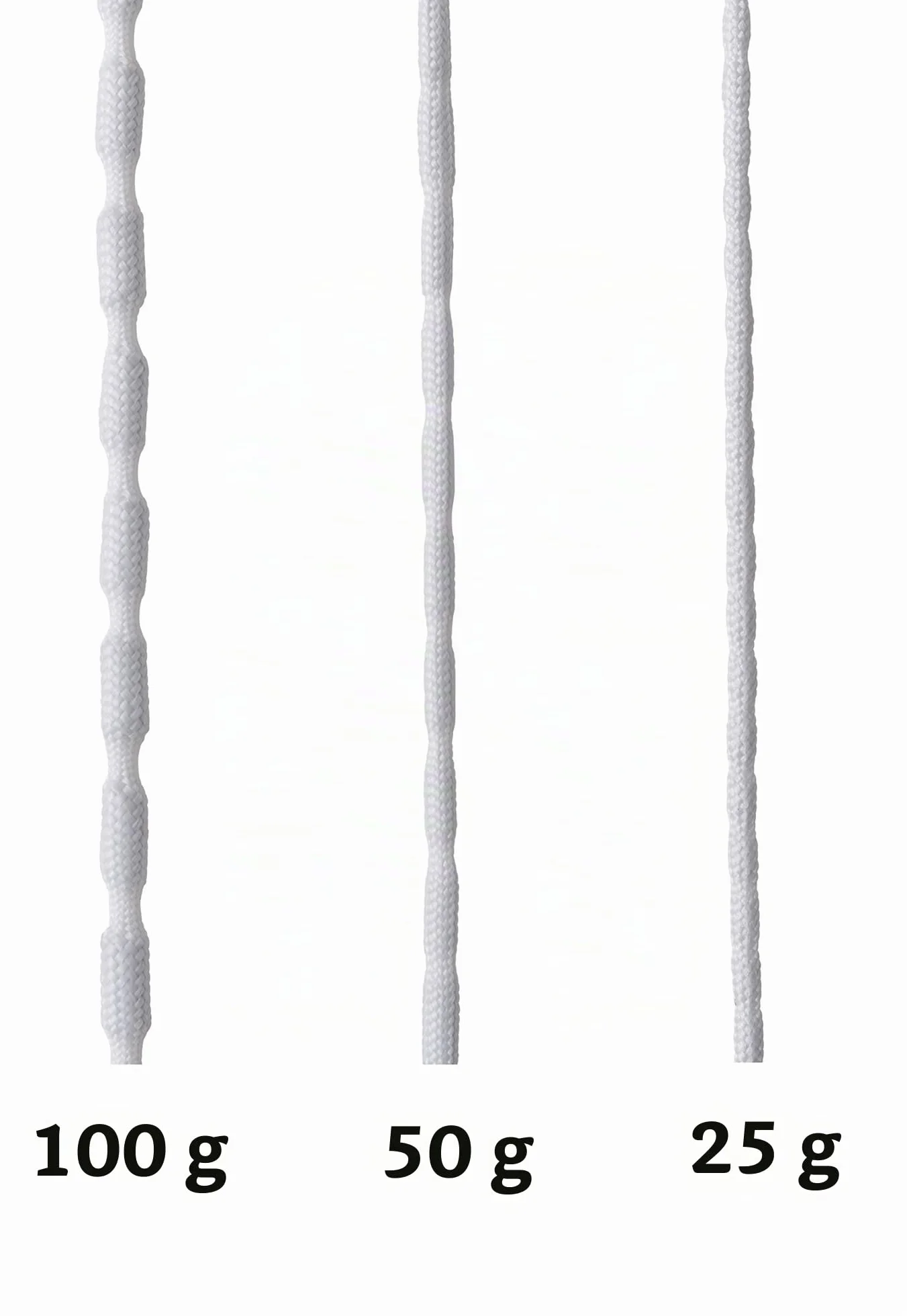 IPEA Cuerda de Plomo para Cortinas – Súper Pesado 100 G/MT - Made in Italy - 5 Metros – Cuerda Plomada para Cortinas, Telas, Mosquiteras – Trenza de Plomo – Peso - Hilo Plomado