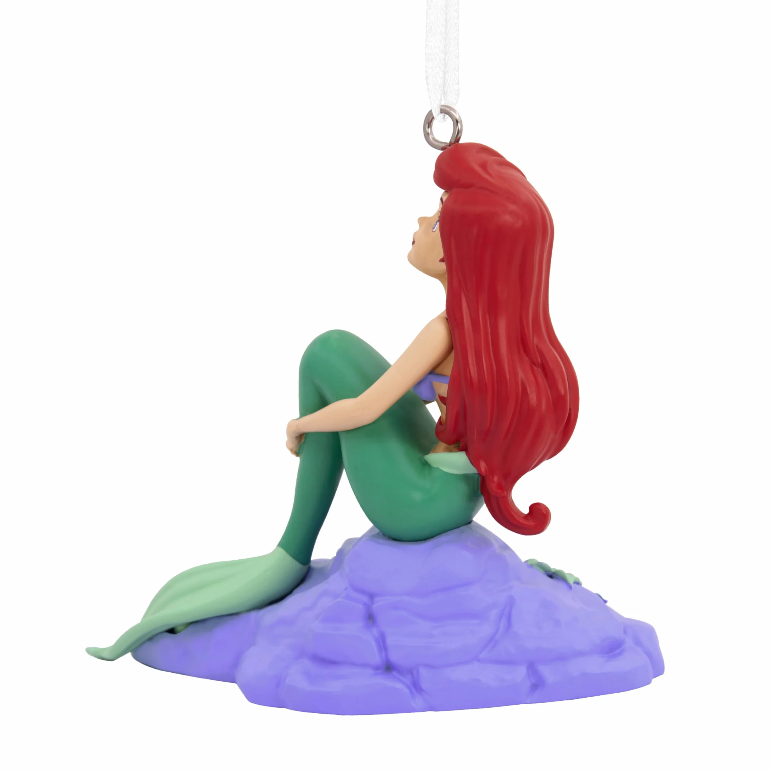 Hallmark Adorno de Ariel, decoración de árbol de la Sirenita, Adorno Colgante de Disney, Adorno Colgante de Navidad, Regalos para Navidad