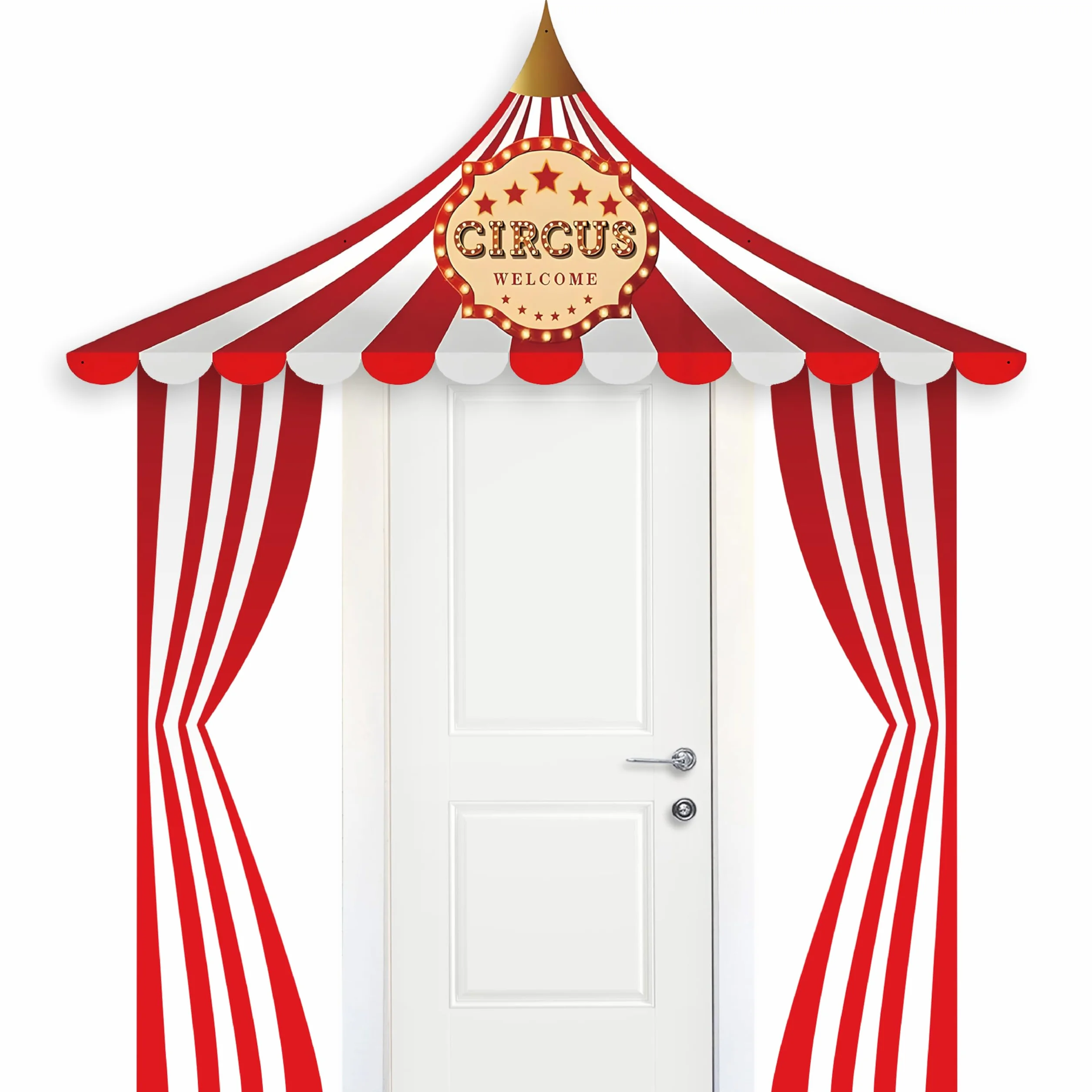 Home Decoration Decoracion cumpleaños Circo Fiesta para Pared Interior. Adorno Pared para photocall 2m Largo