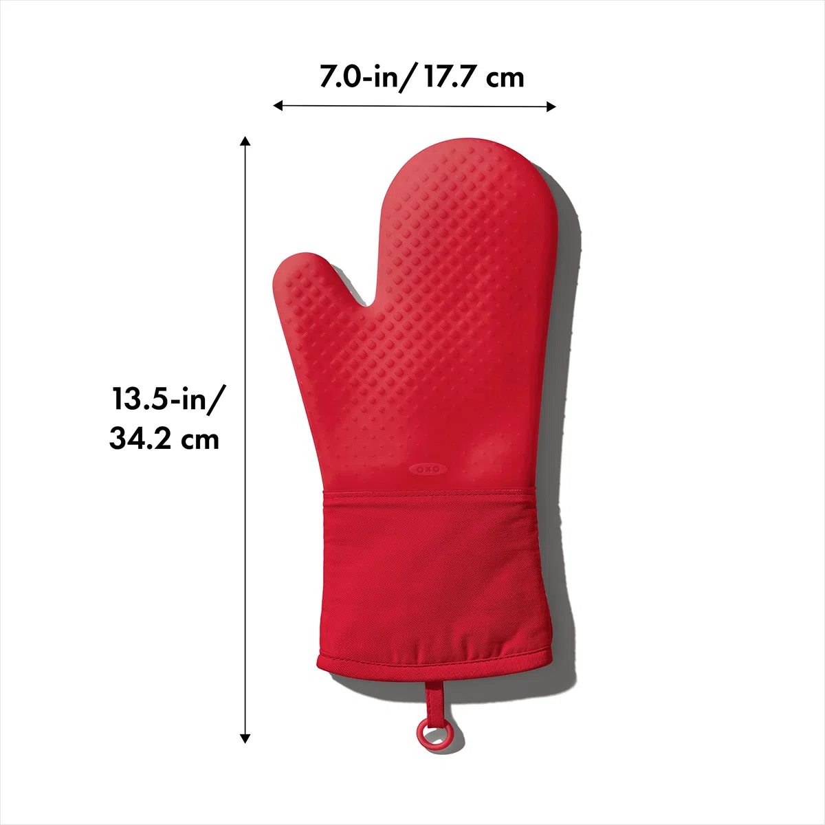OXO Good Grips, Guante de Horno de Silicona, Rojo