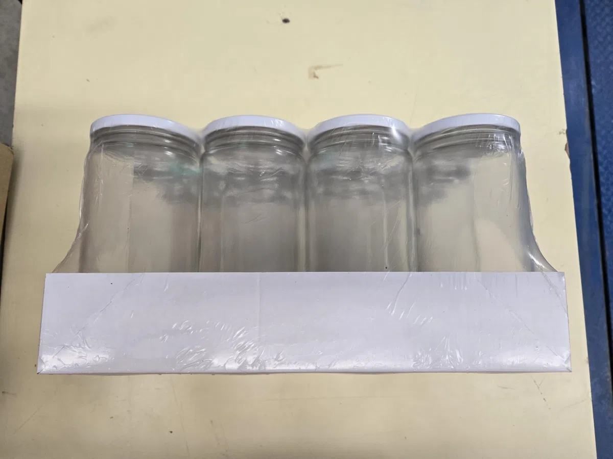 Pack 12 Botes,frascos,tarros,envases de cristal con tapa/cerradura,ideal para almacenaje de comida,conserva,frutas y verduras.Diferentes tamaños y colores.(Blanco, 720ml)