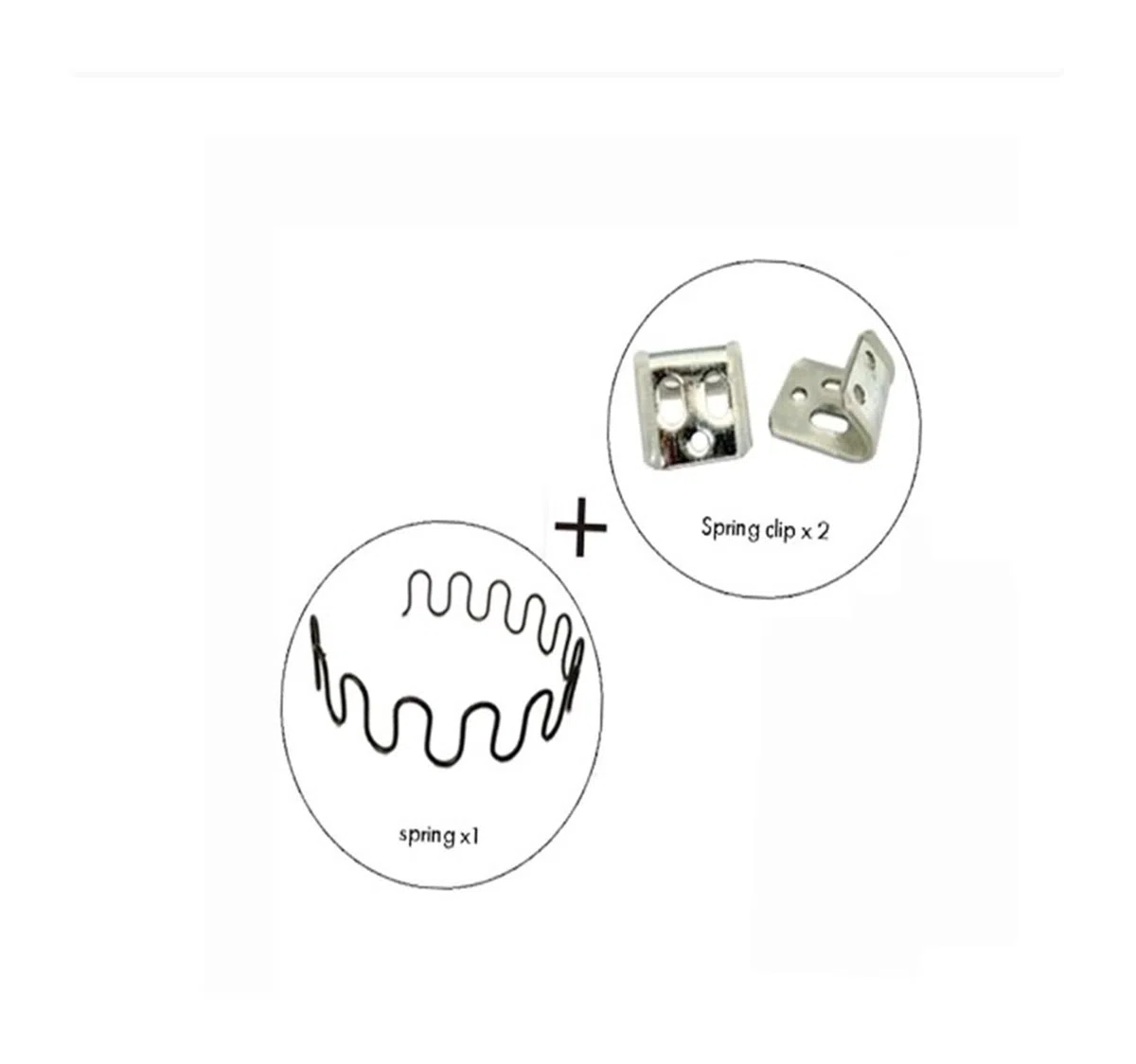 5pcs Sofá Silla Silla SORmpresivos, Muebles Primavera con Clips, 40 cm 45 cm 50 cm 55 cm 60 cm 65 cm 70 cm 75 cm 80 cm 85cm 90 cm de Largo Ressorte (Size : 60cm)