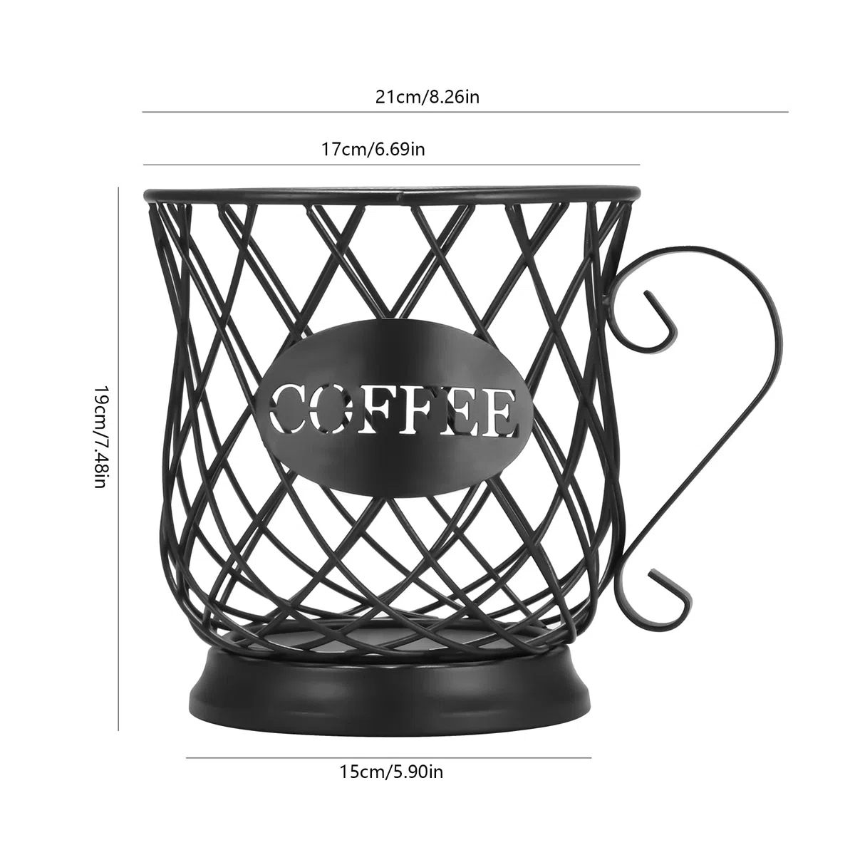 Soporte y Dispensador para Cápsulas de Café Dolce Gusto y Nespresso - Organizador de Almacenamiento