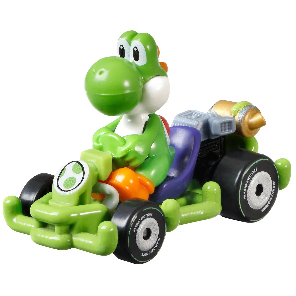 Hot Wheels DieCast Mario Kart Green [Yoshi] Tube Frame 1:64 Scale