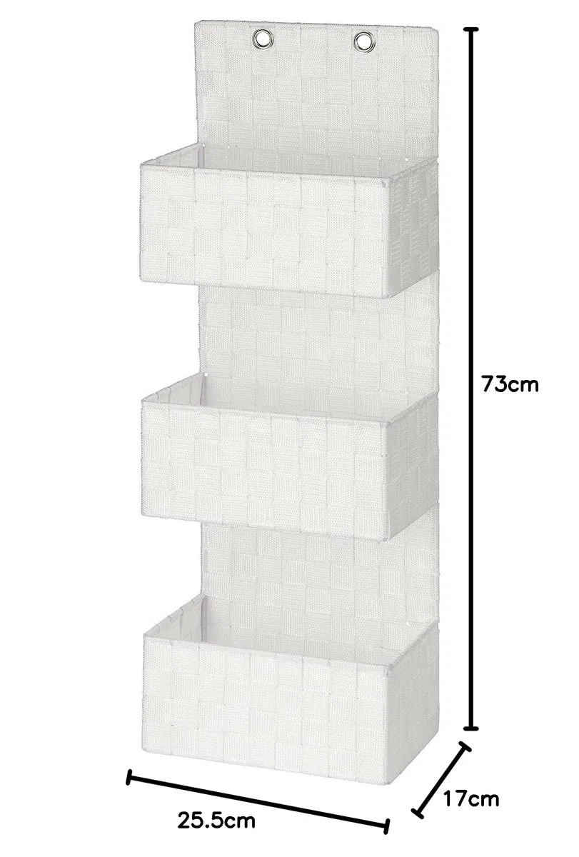 Wenko Set Estante de baño 2 Uds. Blanco