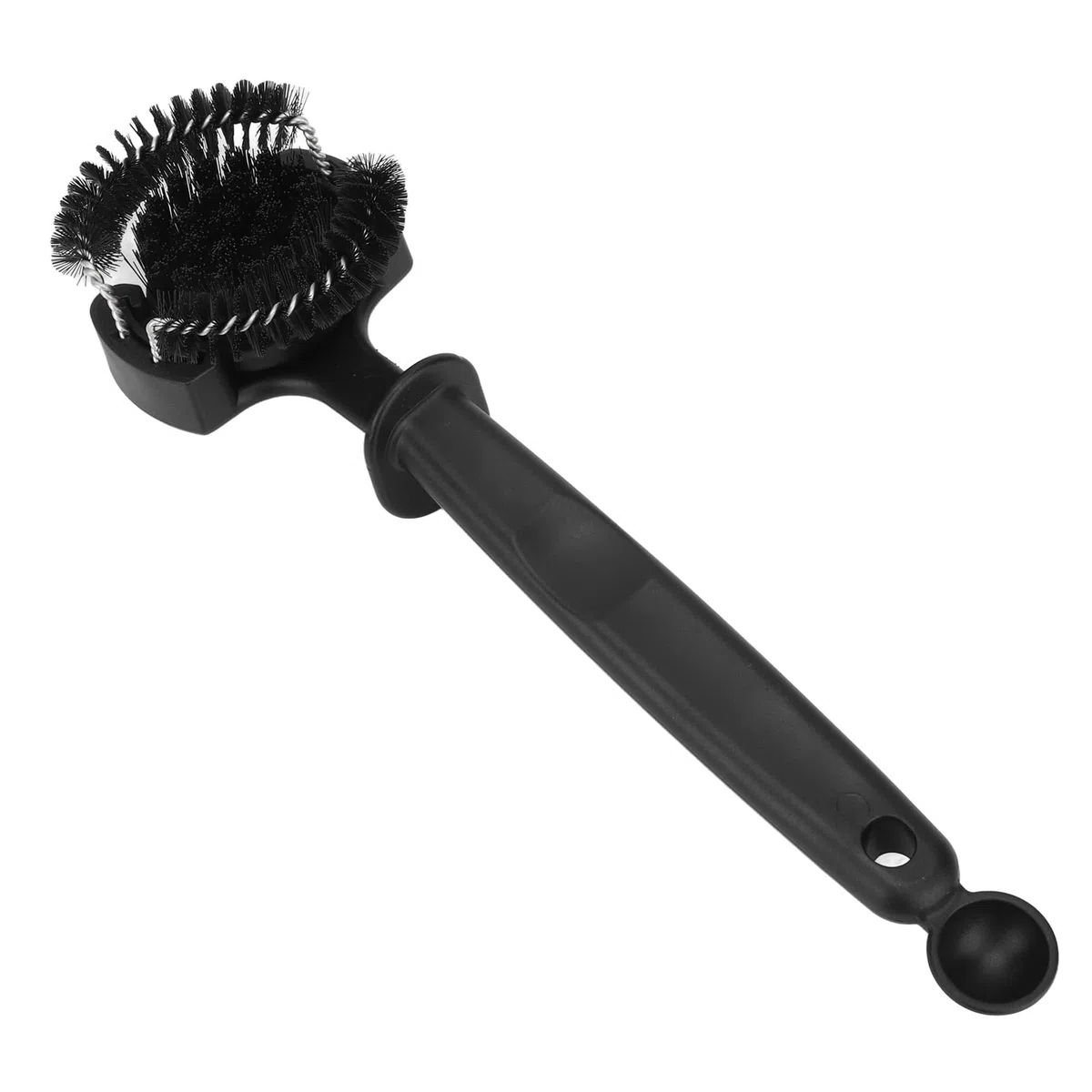 Asixxsix Cepillo para Limpiar el Cabezal de la, Cepillo extraíble para Limpiar el Cabezal de la Herramienta para Limpiar la con una Cuchara para Polvos de (51MM)