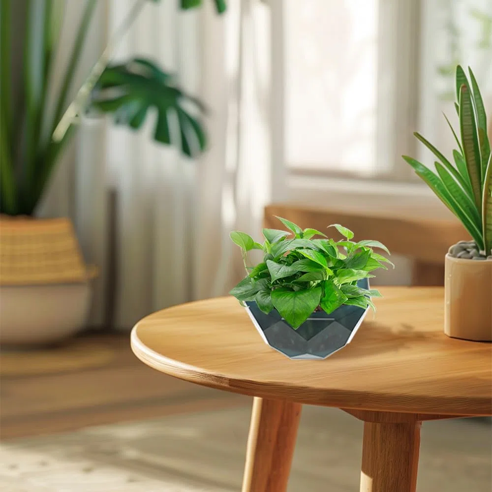 4 Piezas Molde de Silicona para Florero Pequeño, Macetas y Jarrón de Plantas Suculentas - DIY Decoración para Hogar (4 Formas)