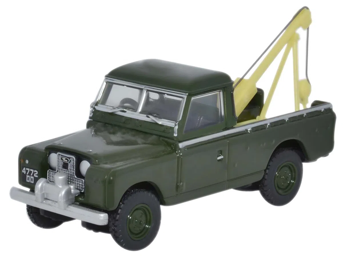 Oxford - Modelo Escala 1:76 de Land Rover Serie II Remolque Verde Bronce 76LAN2009