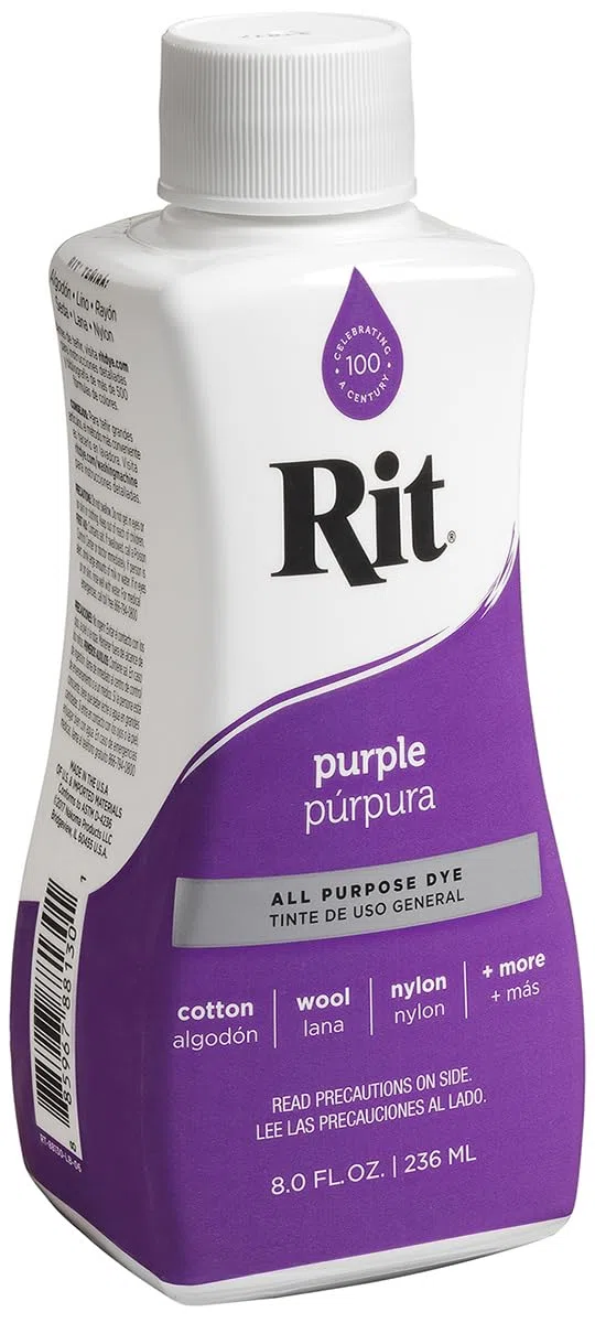 Rit - Tinte líquido multiusos morado, 236 ml