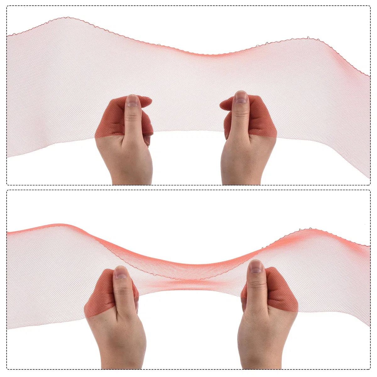 QUARKZMAN 10 Yardas De Trenza Rígida De Crin De Caballo De 6 Pulgadas De Ancho Para Costura De Ballenas De Poliéster Accesorios Para Vestidos De Novia Vestidos Formales, Beige Claro
