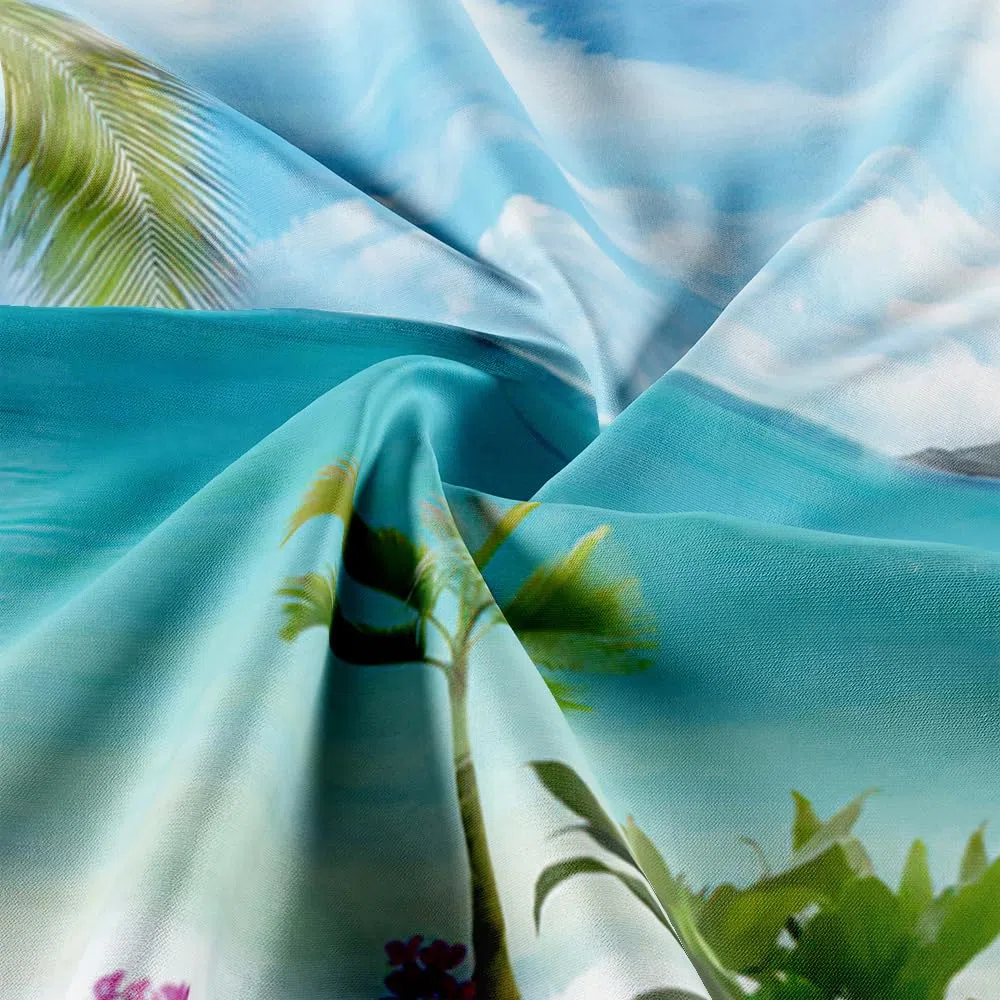 Ulticool – Póster con vista a la playa, mar, naturaleza, tapiz – 200 x 150 cm – póster de jardín – tapiz grande – accesorio de decoración para jardín y sala de estar