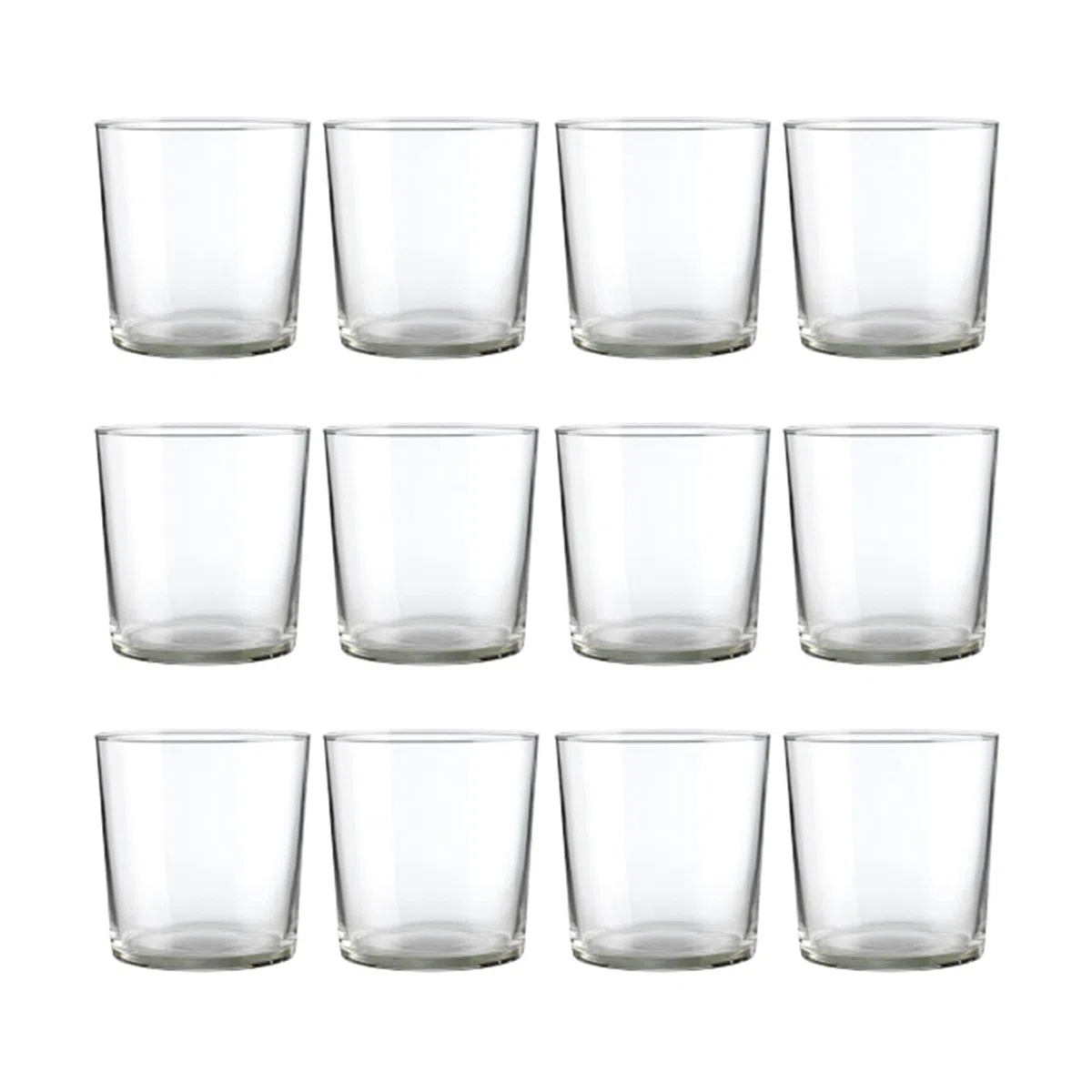 Vasos Sidra Midi de 36 cl - Caja de 12 vasos - Apto para Microondas y Lavavajillas
