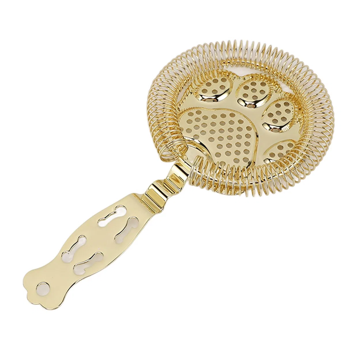 Topiky Colador de Barra de Acero Inoxidable, Colador de Cóctel, Filtros de Malla Fina, Colador de Barra, Herramienta de Separación de Hielo, Diseño Multifuncional, Fácil de Usar para
